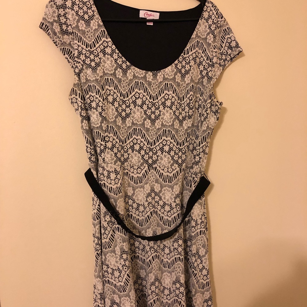 White lace dress